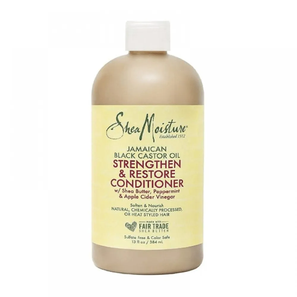 Shea Moisture Jamaican Black Castor Oil Strengthen and Restore Conditioner 384ml Shea Moisture Jamaican Black Castor Oil Strengthen and Restore Conditioner 384ml